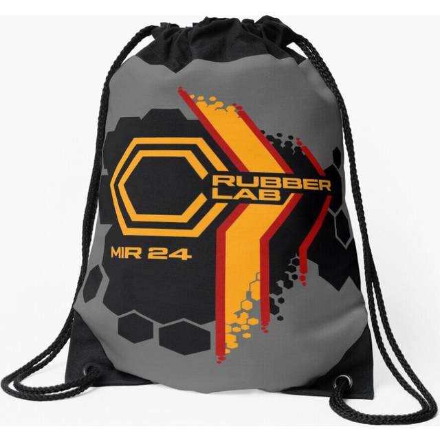 Drawstring Bag MIR 24: Rubber Lab Sport Gym Shoe Backpack