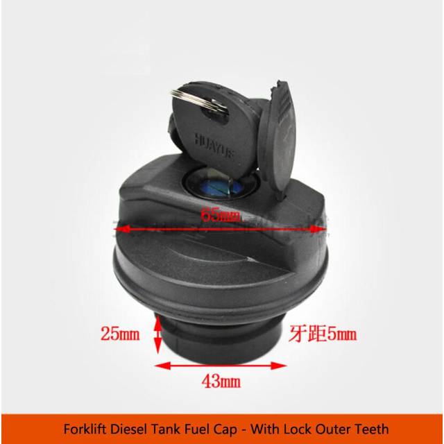 Forklift Accessories Heli Hangzhou Diesel Fuel Fuel Tank Cover Fuel Filler