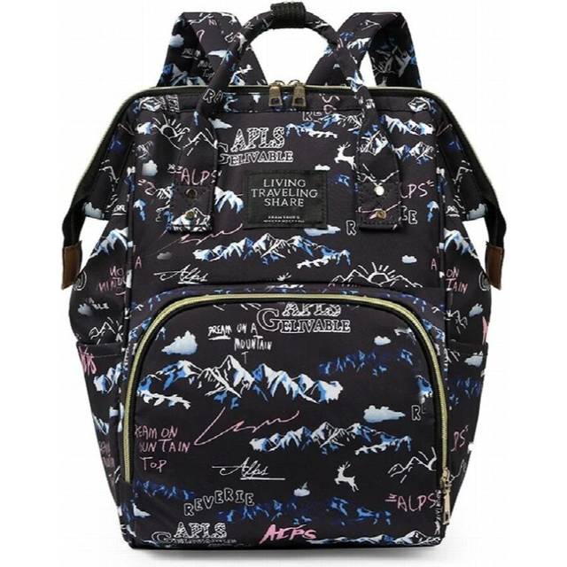 Baby Bag USB Diaper Bag Waterproof Mommy Bag Backpack for Travel Maternity Stroller Bag Colorful