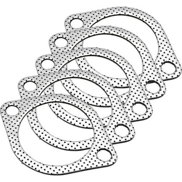 Stainless steel 5pcs/lot 3'' inch 79mm Exhaust Pipe Gasket To Muffler
