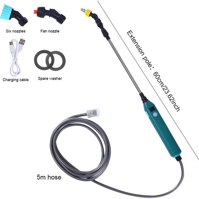 (Set U) Shoulder-Type Electric Pesticide Sprayer 5L/8L 1800mAh/ Spray Garden Power Tool Comes With Bucket USB Charging