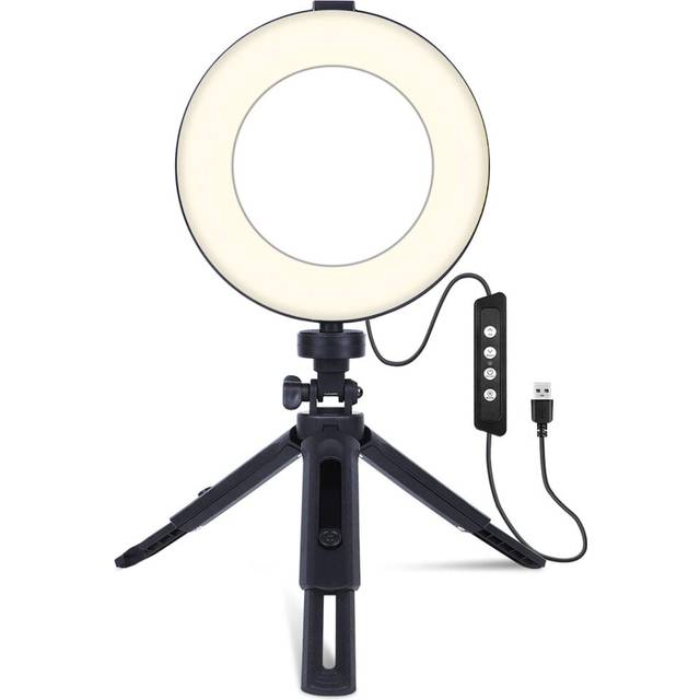 Ring Light Selfie Ring Light with Tripod Dimmable Beauty Desktop Ring light