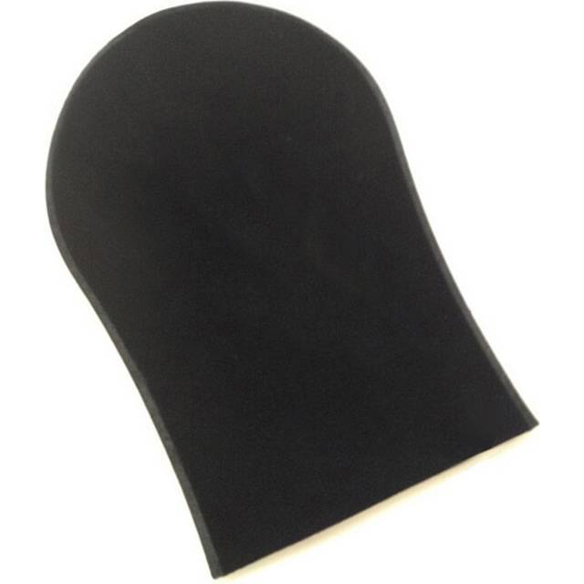 Self Tan Mitt Sponge Flocking Gloves Black Bronze Sunning Oil Body Self Tan Applicator Mitten