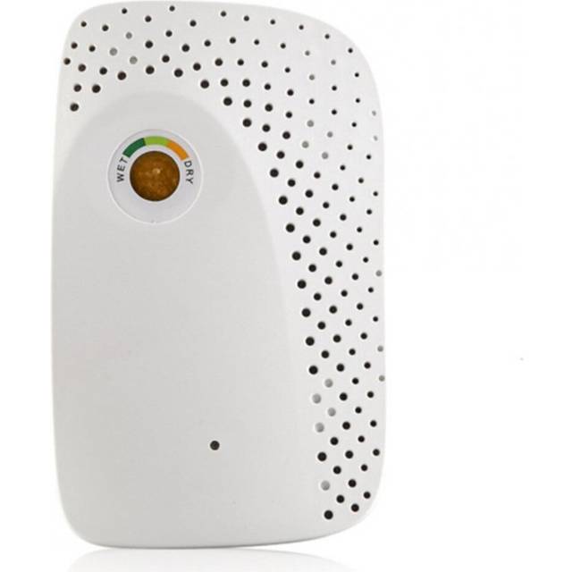 Mini Wireless Dehumidifier Rechargeable Noiseless Air Dryer Moisture for Home Office Bathroom Trunk White