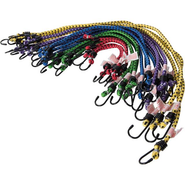 Silverline Hook Strap Lifting & Handling Luggage Box Car Bungee Cord Set Of 20 ( UK )