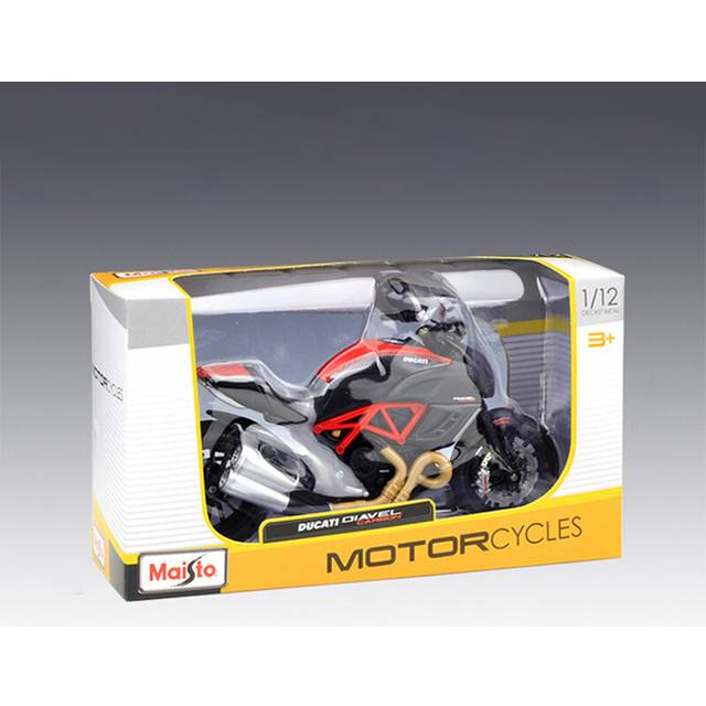 (Diavel with box) Maisto 1/12 Ducati 1199 Panigale Motorcycles Simulation Alloy Motorcycle