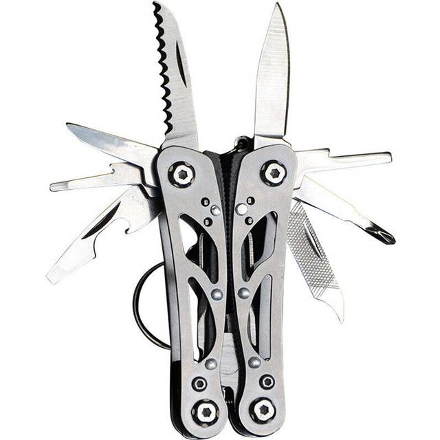 (Silver) Outdoor Camping Survival Tools Multitool Tactical Pliers