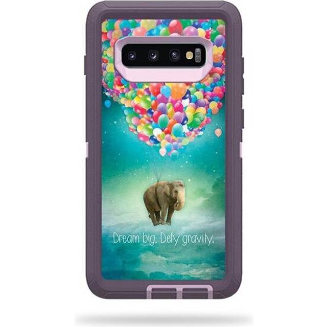 MightySkins OTDESG10-Elephant Balloons Skin for Otterbox Defender Samsung Galaxy S10 - Elephant Balloons