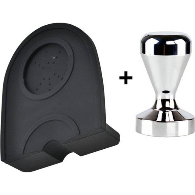 2Pcs Espresso 51MM Coffee Tamper Mat High Quality Silicone Rubber Tampering Corner Mat Coffee Maker