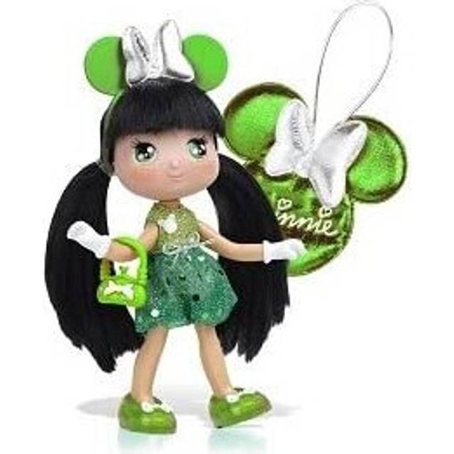 I Love Minnie Glitter Doll: Green Dress