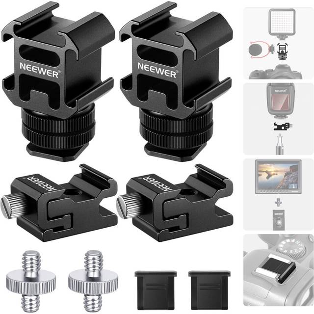 NEEWER 8 PCs Hot Shoe Mount Adapter Kit