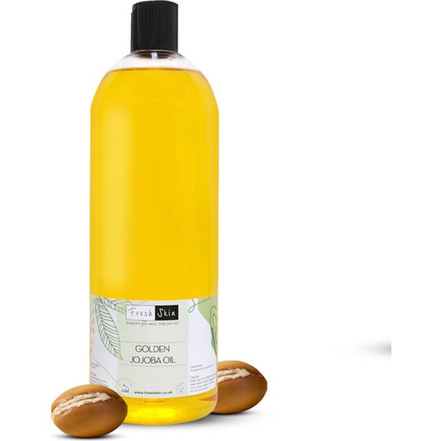 | Golden Jojoba Oil - 500ml - 100% Pure & Natural - Unrefined, Cold Pressed & Vegan Friendly