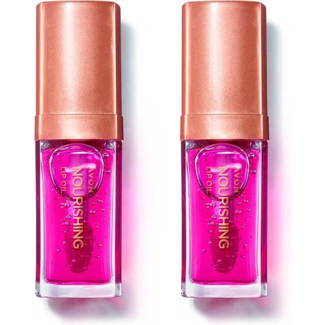 Nourishing Lip Oil Duo With Jojoba, Avocado & Coconut Oils. Plus, Vitamin E, SPF12, Locks in Moisture, Subtle Hint of Colour, Cruelty Free