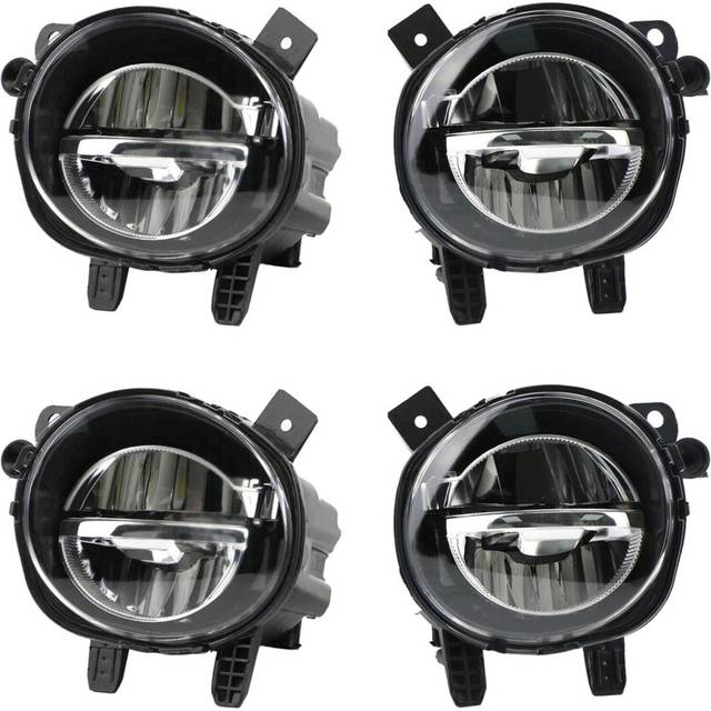 2X A Pair Car Front LED Fog Light Lamp DRL Driving For- F20 F22 F30 W Bulds 63177248911 63177248912