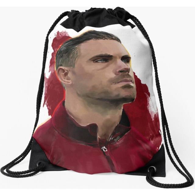 Drawstring Bag Jordan Henderson - Liverpool FC Sport Gym Shoe Backpack