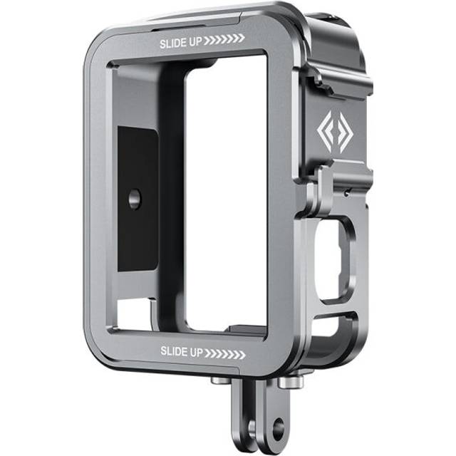 TELESIN Aluminium Alloy Frame Case For GoPro Hero11 Black / HERO10 Black / HERO9 Black ,Spec: Vertical Shooting Set