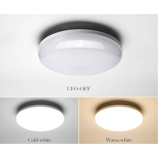 (White, 9W) Modern 9W 13W 18W 24W 36W LED Ceiling Light Surface Mounted Panel Lamp AC85-265V For Home