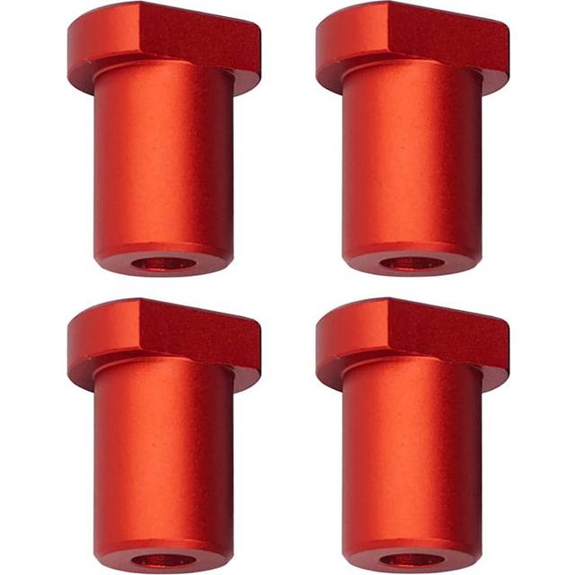 4Pc Woodworking Bench Dog,Aluminum Alloy Workbench Peg T-Track Planing Stop Positioning Plug for Dog Hole (19mm)