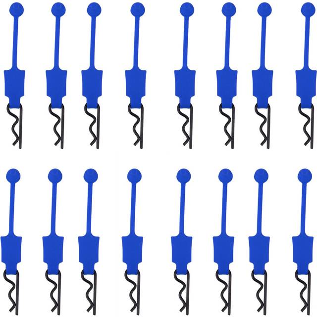 16Pcs Rubber Car Body Clip Retainer Shell Fixed Buckle Lock for 1/10 ARRMA Senton Slash UDR,4