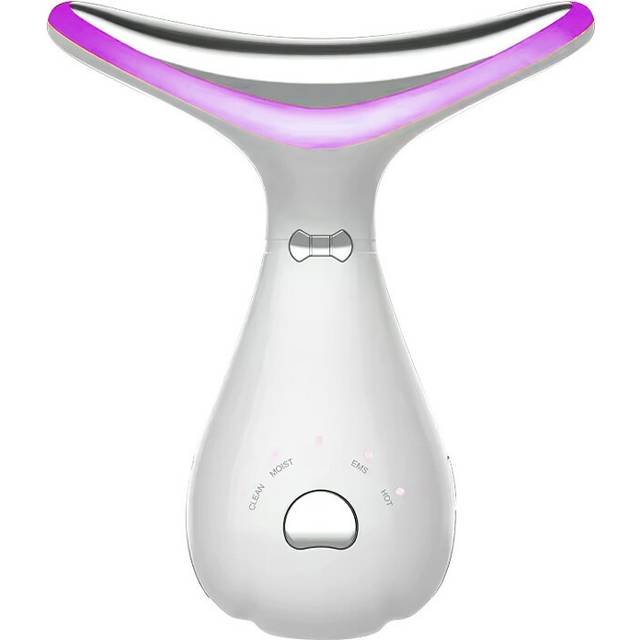 Chronus CHRONUS Red Light Therapy Stick Facial Massage, Wave Style, Multifunctional Beauty Device, White
