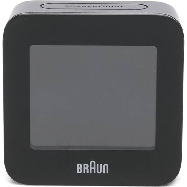 Braun Watches - BC08 digital alarm clock - unisex - Plastic - One Size - Black