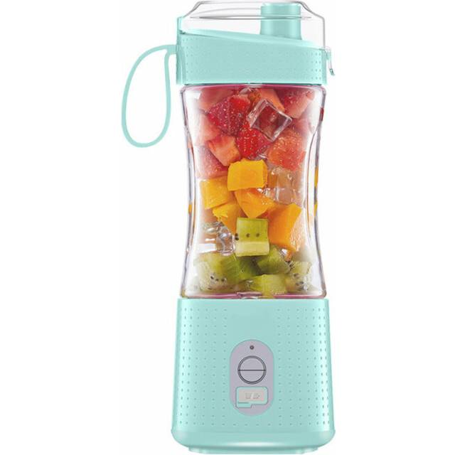 Portable Blender Beverage Smoothie Maker - USB Rechargeable - Blue