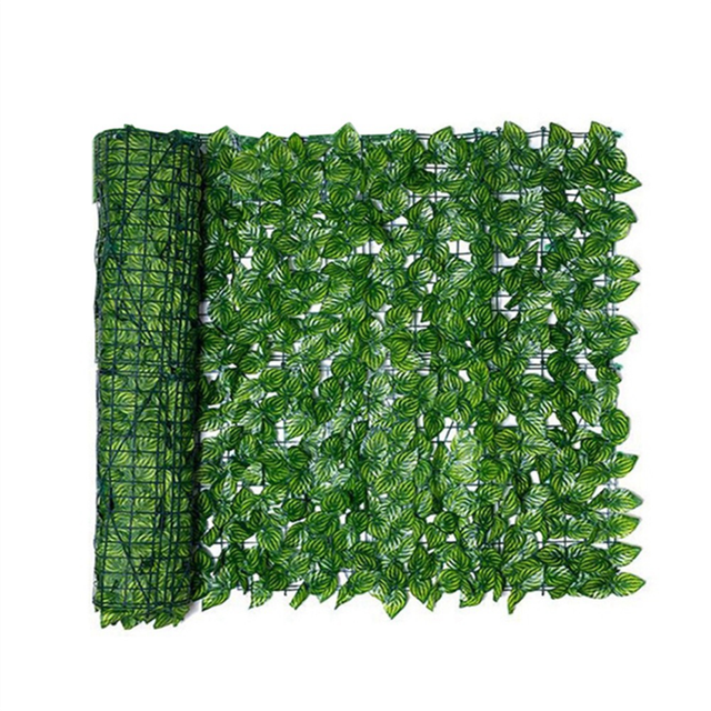 Artificial Leaf Privacy Fence Roll Wall Landscaping Screen Outdoor Garden Backyard Balcony