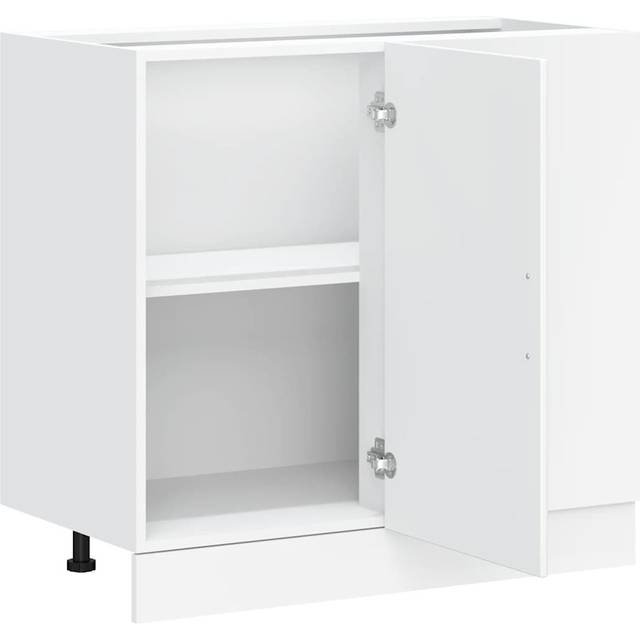 vidaXL Sink Base Cabinet Lyon White Engineered Wood