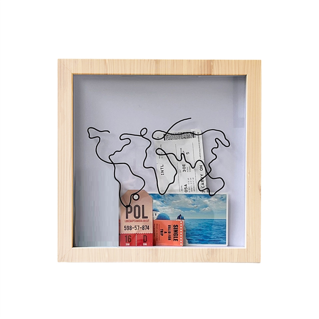 moresk-Shadow Box Picture Frame for Wall and Tabletop Display- S A