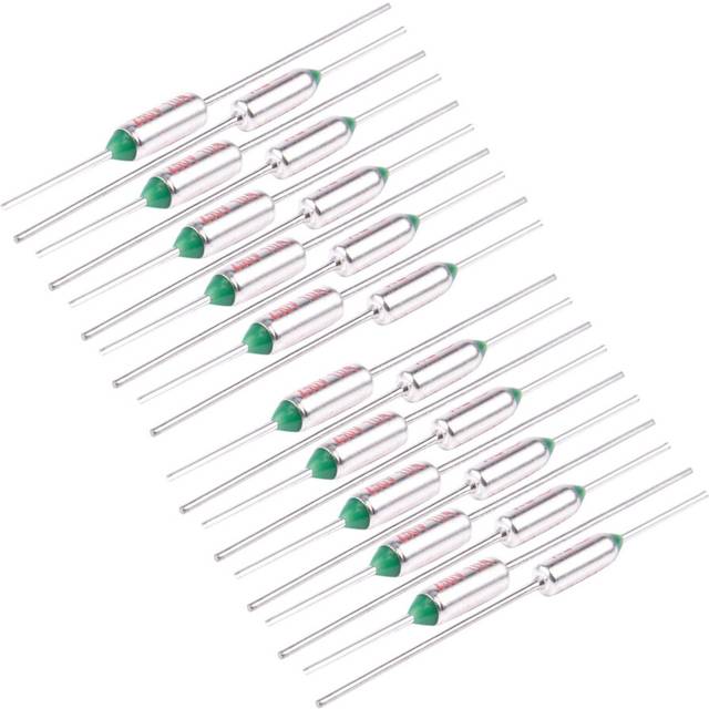 20 Pcs 250V 10A TF 120 Degree Celsius Cutoffs Temperature Thermal Fuse