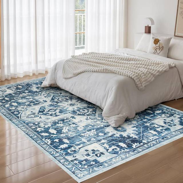 (200 x 290 cm- Extra Large Rug Bedroom Living Room/Traditional Carpet, TRANQUIL) Extra Large Rugs Living Room Bedroom Soft Carpets