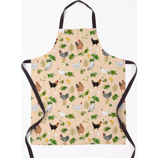 Chicken,hen ,chicks pattern Grill Aprons for Kitchen BBQ Chef