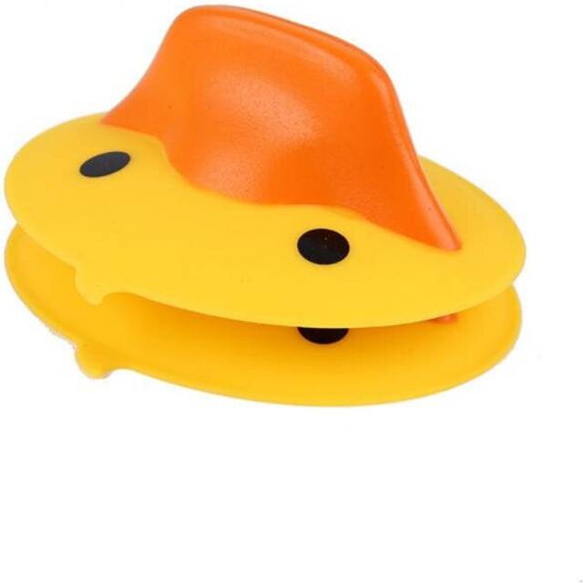 New Kitchen Anti-scalding Gloves Little Yellow Duck Cartoon Protective Hot Plate Clip With Magnet Protect Hands Take Bowl Oven