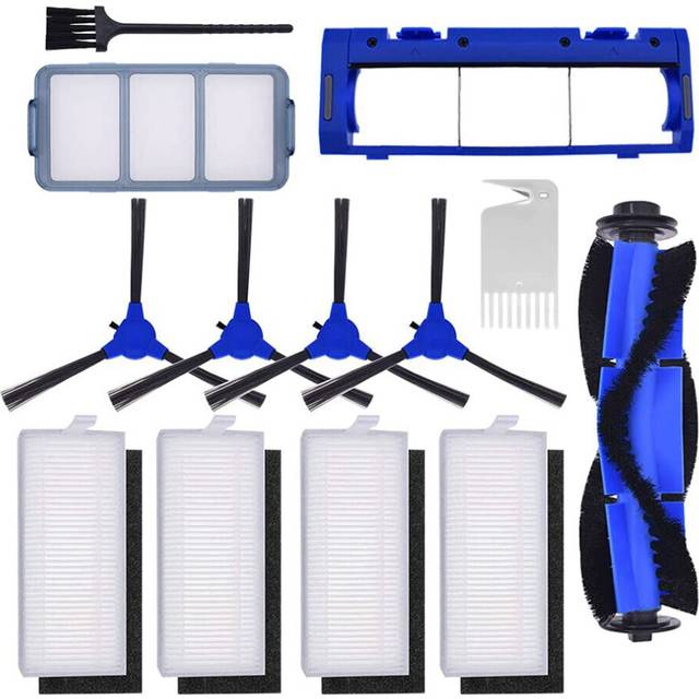 For Robovac 11S 15T 30 30C 15C 12 25C 35C Sweeping Machine Main Brush Edge Brush HEPA Filter Screen Replacement