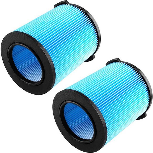 2X Replacement Filter for VF5000 5-20 Gallon Wet Dry Vacuums Pleated Paper Rigid Vacuum