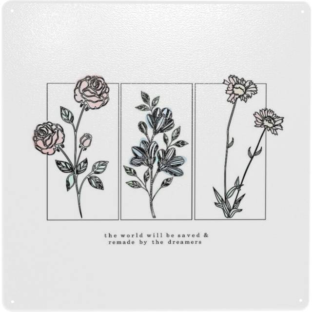 "(Throne Of Glass Flower Aelin Quote=945) Metal Tin Sign 12x12"" Wall DÃ©cor Cafe Bar Beer Pub Signs Christmas Gift"