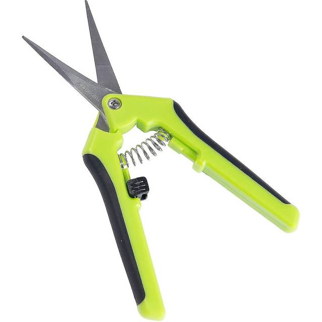 (As show, One size) Hand Gardening Pruner For Bonsai, High Precision Garden Scissors With Curved Blade And Stainless Steel