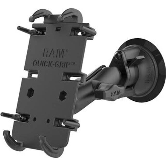 RAM® Quick-Grip™ XL Phone Mount with Twist-Lock™ Suction Cup - Medium
