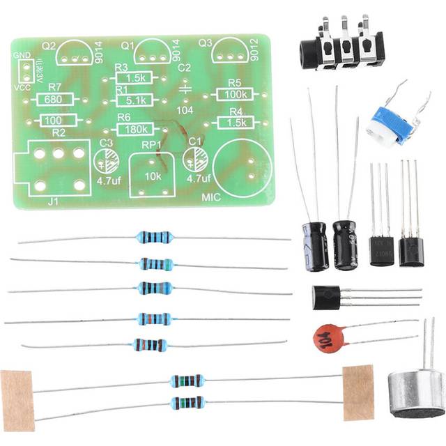 Hearing Aid Kit Audio Amplifier Loudspeaker Training Teaching Competition Electronic DIY Interest Production Parts