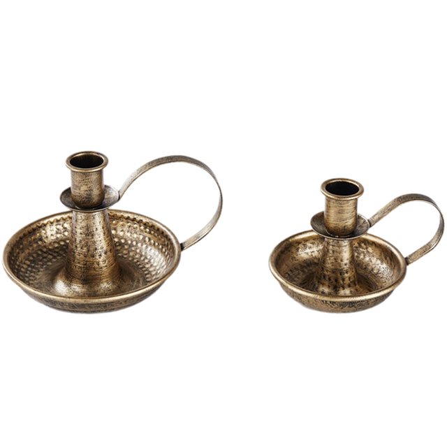 Tapered Candle Holder Retro for Home Wedding