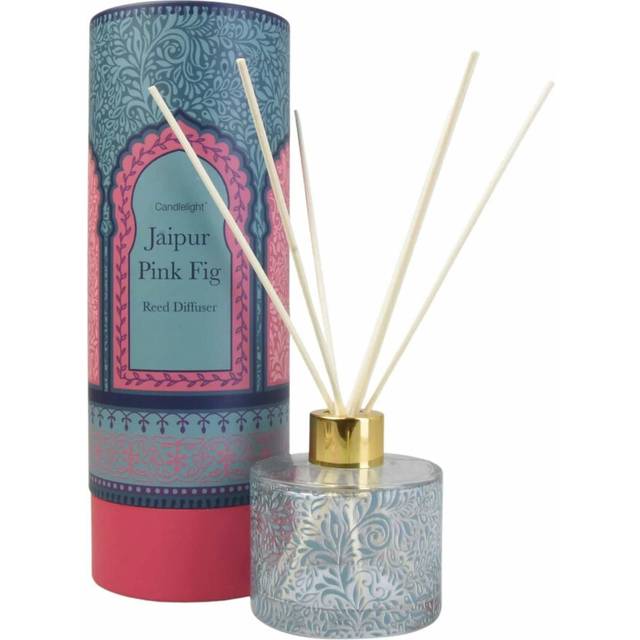 Jaipur pink fig 150ml reed diffuser | home fragrance room diffuser - aroma gift