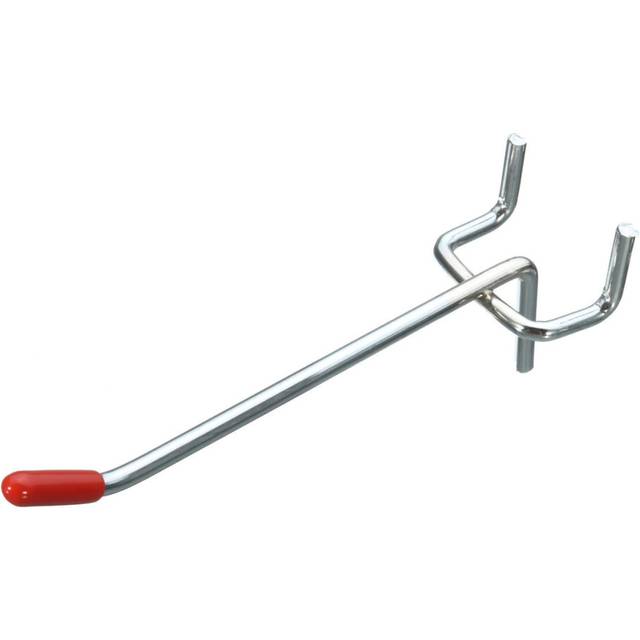 25Pcs 100mm Length Peg Board Pegboard Hooks Garage Workshop Hanging Tool Storage Display Home Hook