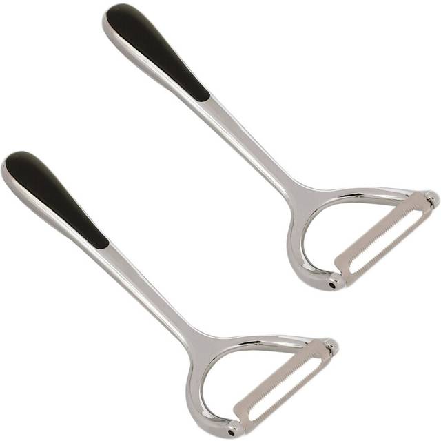 2X Vegetable Fruit Peeler Stainless Steel Super Sharp Potato Peeler Kitchen Gadget