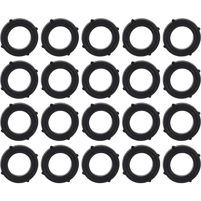 Garden Hose Washers Rubber Washers Seals,Self Locking Tabs Keep Washer Firmly Set Inside Fittings for Garden Hose and Water