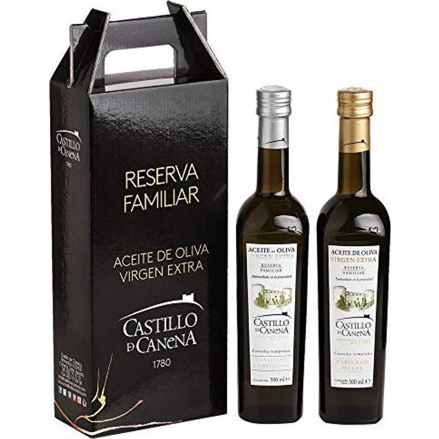 Castillo de Canena Family Reserve - Extra Virgin Olive Oil - 2 flaskor om 500 ml Arbequina och Picual