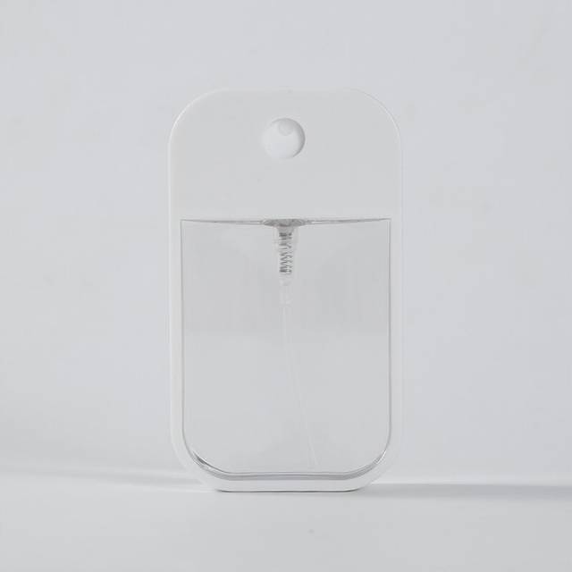 (White) 45ml Fragrance Hand Sanitizer Alcohol Bottle With Spray Fragrance Container