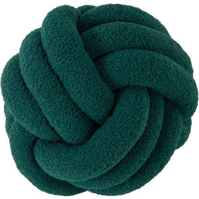 (Dark Green) Knot Pillow Ball Round Throw Pillows Home Decor Cushion Decorative Aesthetic Throw Pillows