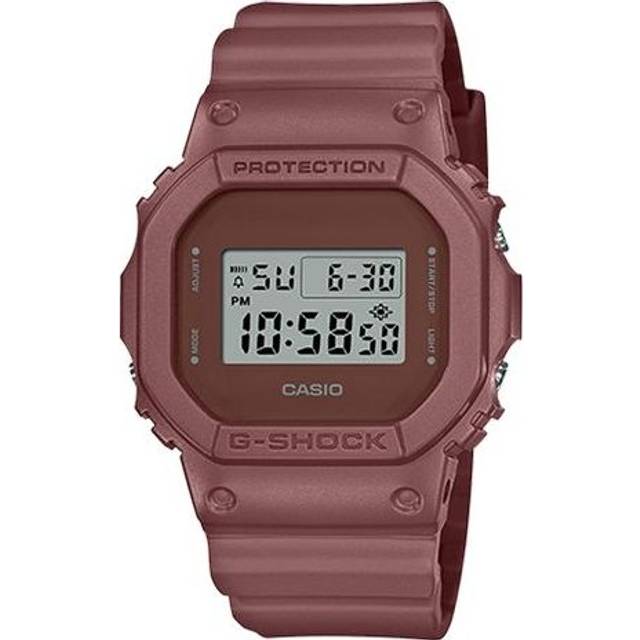 CASIO G-Shock Square 'Rose' DW-5600ET-5PR-PERSON - DARK RED - Free