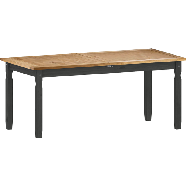 Corona Charcoal Large Extending Dining Table