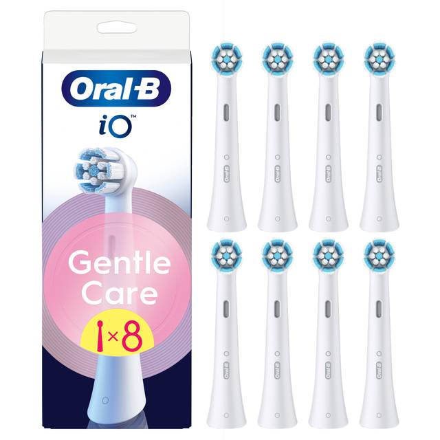 Oral-B iO Gentle Care Tandborsthuvuden Vit 8 st - Multi